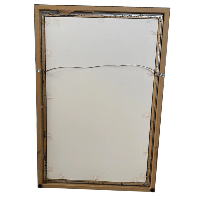 Black Vintage French Exhibit Poster. Chabrier 1984, Framed For Sale - Image 8 of 8