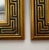 Pair of Vintage Traditional Neoclassical Greek Key Gold Finish Accent Wall Mirrors For Sale - Image 11 of 12