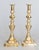 English 19th Century English Brass Beehive Push-Up Candlesticks - a Pair For Sale - Image 3 of 10