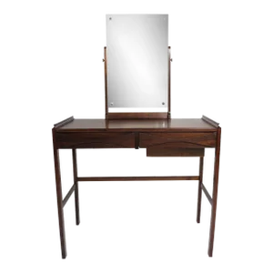 Mid 20th Century Niels Clausen Danish Rosewood Petite Vanity