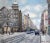 Rolands Krisjans, Winter in the City, 2000s, Oil on Canvas For Sale - Image 7 of 7