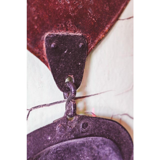 Antique French Barber Shop Sign, 1890s For Sale - Image 5 of 7