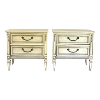 Pair of Vintage Nightstands by Basic Witz For Sale
