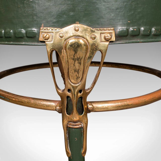 Antique Bottle Cooler, French Brass, Cocktail Party, Jardiniere Stand, Victorian For Sale - Image 9 of 10