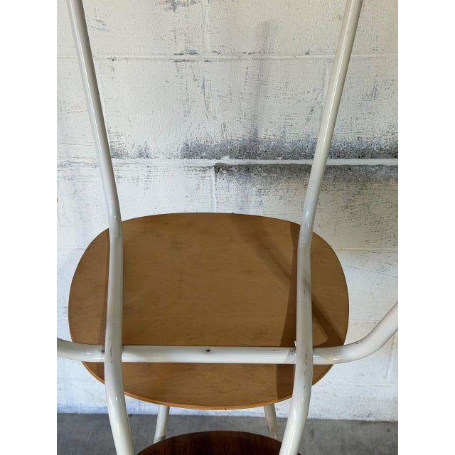 Plywood Stacking Chairs Set of 2 Mid-Century Modern 1970s For Sale - Image 9 of 11