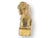 Late 19th century French desk ornament depicting a finely modeled setter dog standing alert on a rectangular plinth base....