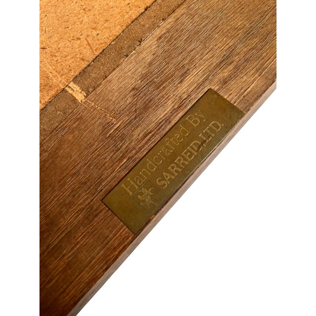 Mid 20th Century A Campaign Style Brass Coffee / Side Table by Sarreid For Sale - Image 5 of 5