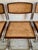 Vintage Cantilever Chairs with Vienna Straw, 1970s, Set of 6 For Sale - Image 13 of 15