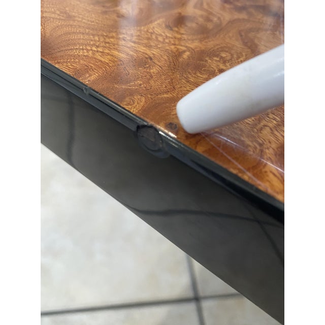 Vintage Elm Burl Coffee Table by Paul Michel for Roche Bobois, 1980s For Sale - Image 11 of 18