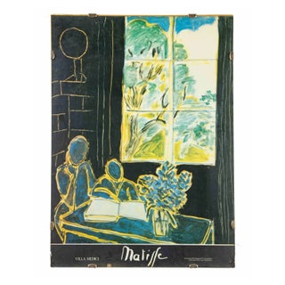 Vintage Matisse Villa Medici Exhibition Poster, 1978 For Sale