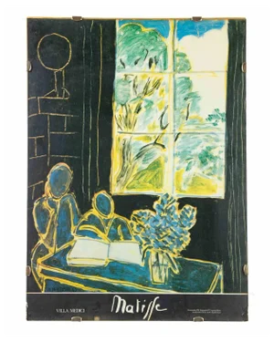 Vintage Matisse Villa Medici Exhibition Poster, 1978