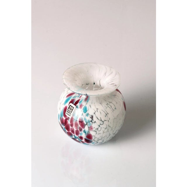 Mid-Century Modern Vintage Vase from Mdina, 1970s For Sale - Image 3 of 3