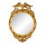 Large Antique Federal Eagle Convex Mirror Giltwood Bullseye Butler Mirror Circa 1920s For Sale