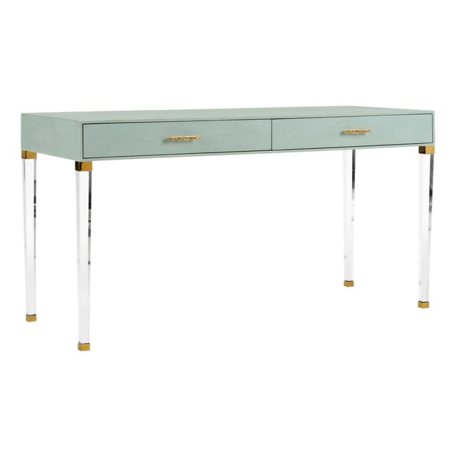 Shagreen Camilla Desk, Mint For Sale