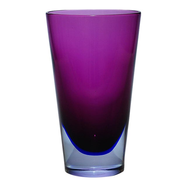 Rare Art Glass Vase by Flavio Poli for Seguso Vetri d'Arte For Sale