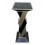 1990s Pedestal Column Pillar Stand With Zig-Zag Design For Sale
