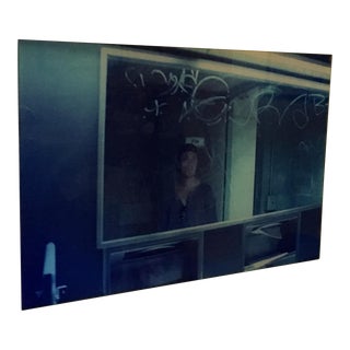 Photo of Man & Graffiti on Plexi For Sale