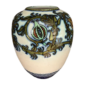Glazed Ceramic Vase by Pietro Melandri & Paolo Zoli for La Faiance, 1900s