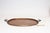 Copper Large Mexican Arts and Crafts Copper and Silver-Plate Serving Tray by Tane For Sale - Image 8 of 18