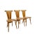 Brutalist Cafe Dining Chairs, Belgium, 1960s, Set of 3 For Sale - Image 10 of 10