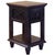 Wood Greenview Charcoal Side Table For Sale - Image 7 of 9