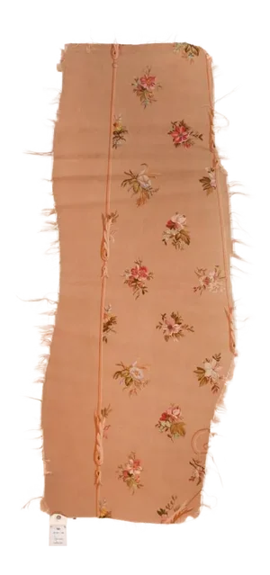 Antique Aubusson French Tapestry Cover Seat (1 of Pair)