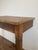Tan Rustic Pine Console Tables, France, Set of 2 For Sale - Image 8 of 14