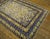 Textile 1920s Ivory Yellow Medallion Classic Antique Chinese Silk Rug 3'10'' X 6' Knotted Carpet For Sale - Image 7 of 11