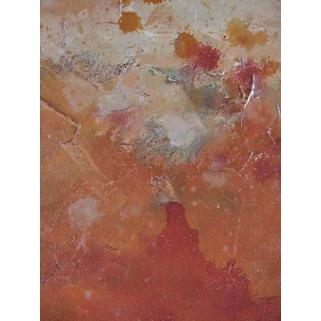 Olive Albert Castañé, Untitled Landscape, 2006, Canvas Painting, Framed For Sale - Image 8 of 10