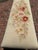 Wood Rectangular Vintage Bench With Tapestry Top For Sale - Image 7 of 12