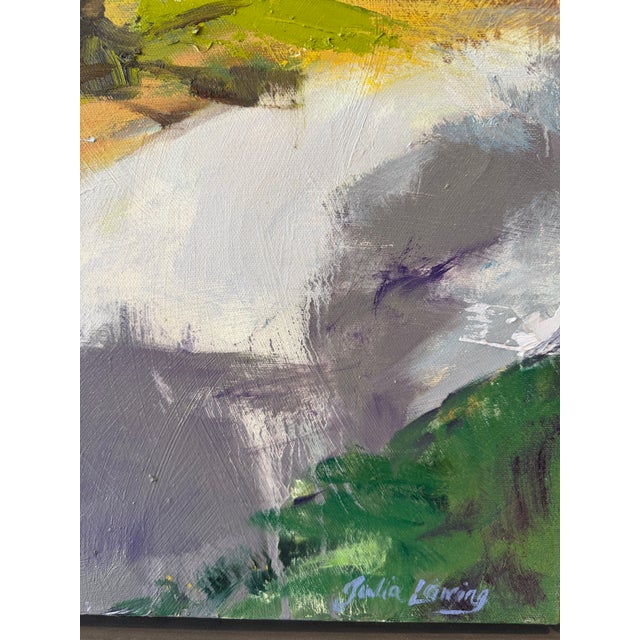 On the Corner, Original Oil Painting by Julia Lawing For Sale In Charlotte - Image 6 of 7