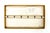Gold Mid Century Florentine Gold Gilt Canapé / Hors d'Oeuvres Forks – Set of 6 in Original Box – Hollywood Regency / Italian Provincial For Sale - Image 8 of 11