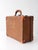 Vintage Miniature Leather Suitcase Travel Case For Sale - Image 4 of 15