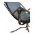 Architectural Motorcycle Leather Rocker Lounge Chair W/Ottoman Attributed to Joshua Height For Sale - Image 11 of 14