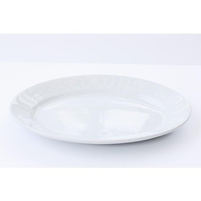 English English 14.5" Ironstone Oval Platter/ H. Alcock & Co For Sale - Image 3 of 7