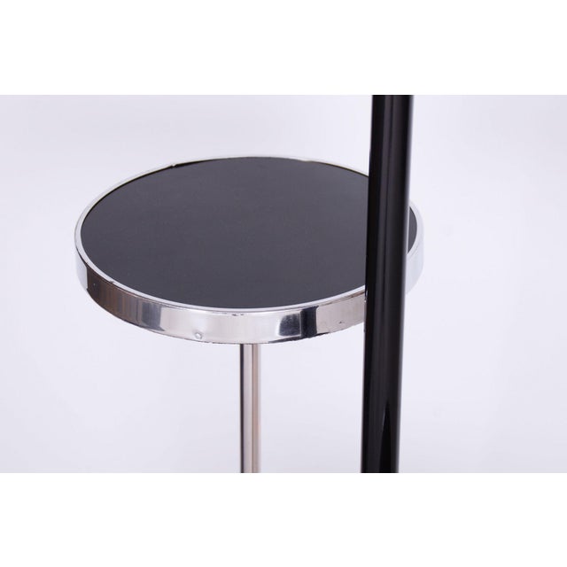 Bauhaus Chrome Floor Lamp by J. Halabala for Up Zavody, Czechia, 1930s For Sale - Image 4 of 13