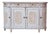 Swedish 19th Century Gustavian Style Four-Door Demi Lune Buffet, c. 1880 For Sale