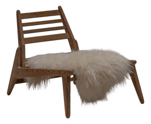 Vintage Hunting Lounge Chair from VEB Deutsche Werkstätten Hellerau, 1950s