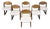 Vintage Brutalist Dining Chairs, 1960s, Set of 6 For Sale