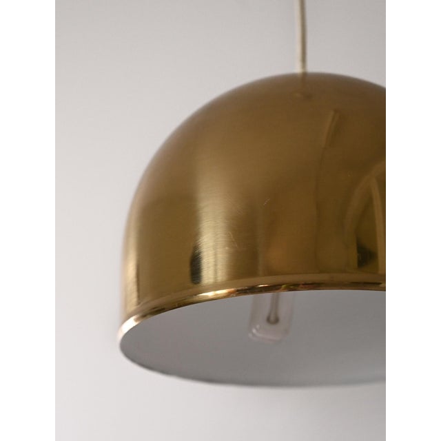 1960s Swedish Lamp in Golden Metal, 1960s For Sale - Image 5 of 7