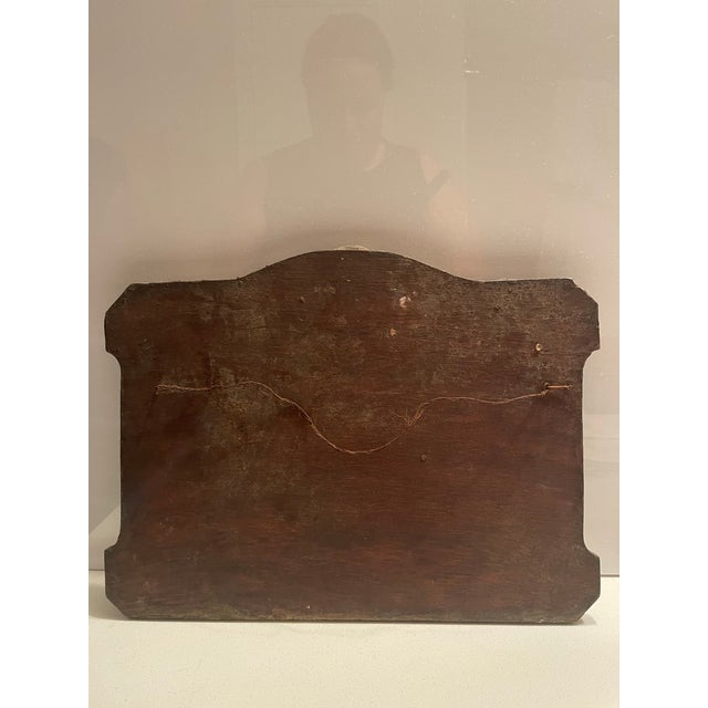 19th Century French Still Life Oil Painting on Ornate Carved Wood, Signed. For Sale In San Diego - Image 6 of 12