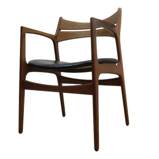 Teak Chair by Erik Buch for Christiansen Møbelfabrik, Denmark, 1960 For Sale