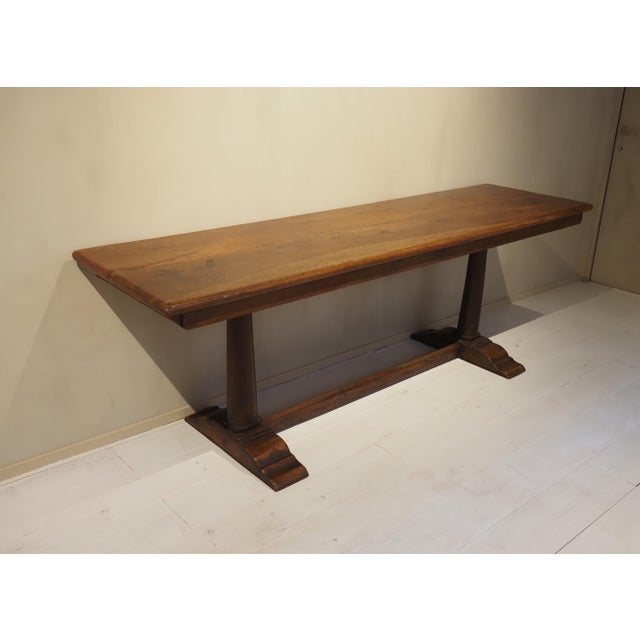 Brown Italian Fratino Table, 1800 For Sale - Image 8 of 8