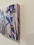 2020s Modern Abstract Floral Acrylic Painting on Canvas, Signed, Framed, Dated For Sale - Image 5 of 6