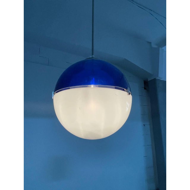 Acrylic Glass Pendant from Stilux Milano, 1950s For Sale - Image 3 of 6