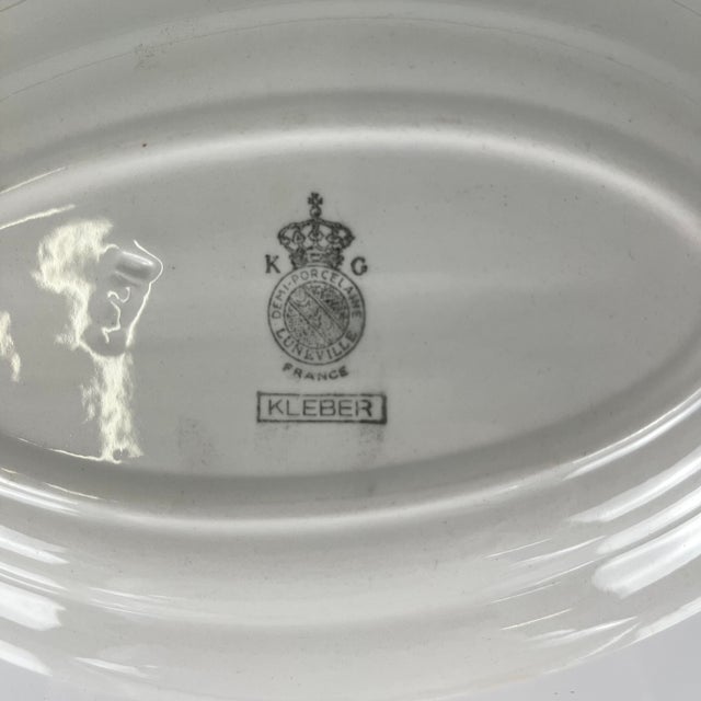 Ravier Kleber Plates from KG Lunéville, 1960s, Set of 2 For Sale - Image 3 of 8