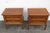 Mid Century Modern Nightstands Side End Bedside Tables a Pair 6260 For Sale - Image 16 of 18