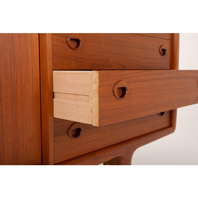 Vintage Danish Sideboard from H.P. Hansen, 1960s For Sale - Image 10 of 15