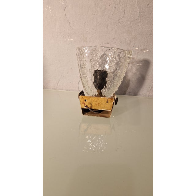 Vintage Wall Lamp from Barovier & Toso, 1940s For Sale - Image 14 of 15