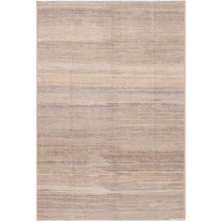 Nazmiyal Collection Decorative Soft Color Modern Moroccan Area Rug For Sale